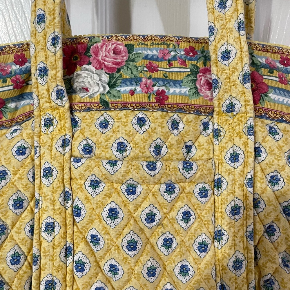 Vera Bradley Elizabeth 1997 Small Tote - Picture 2 of 5